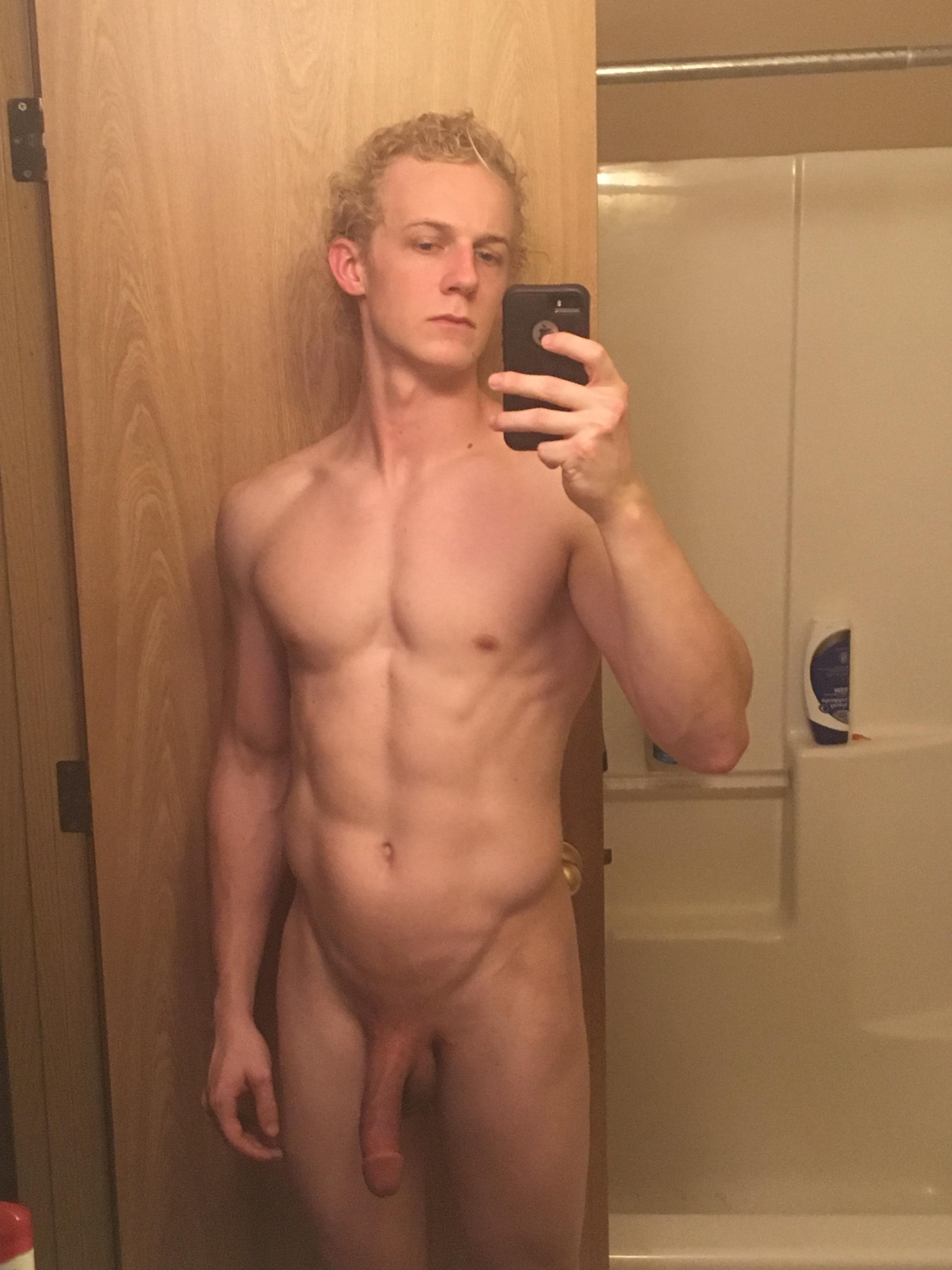 Selfie d’un sportif au repos Selfie d’un sportif au repos